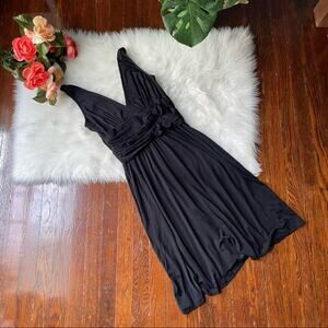 Y2K Black Dress By Tribute Henri Neman Sample Piece NWOT